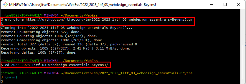 Git clone